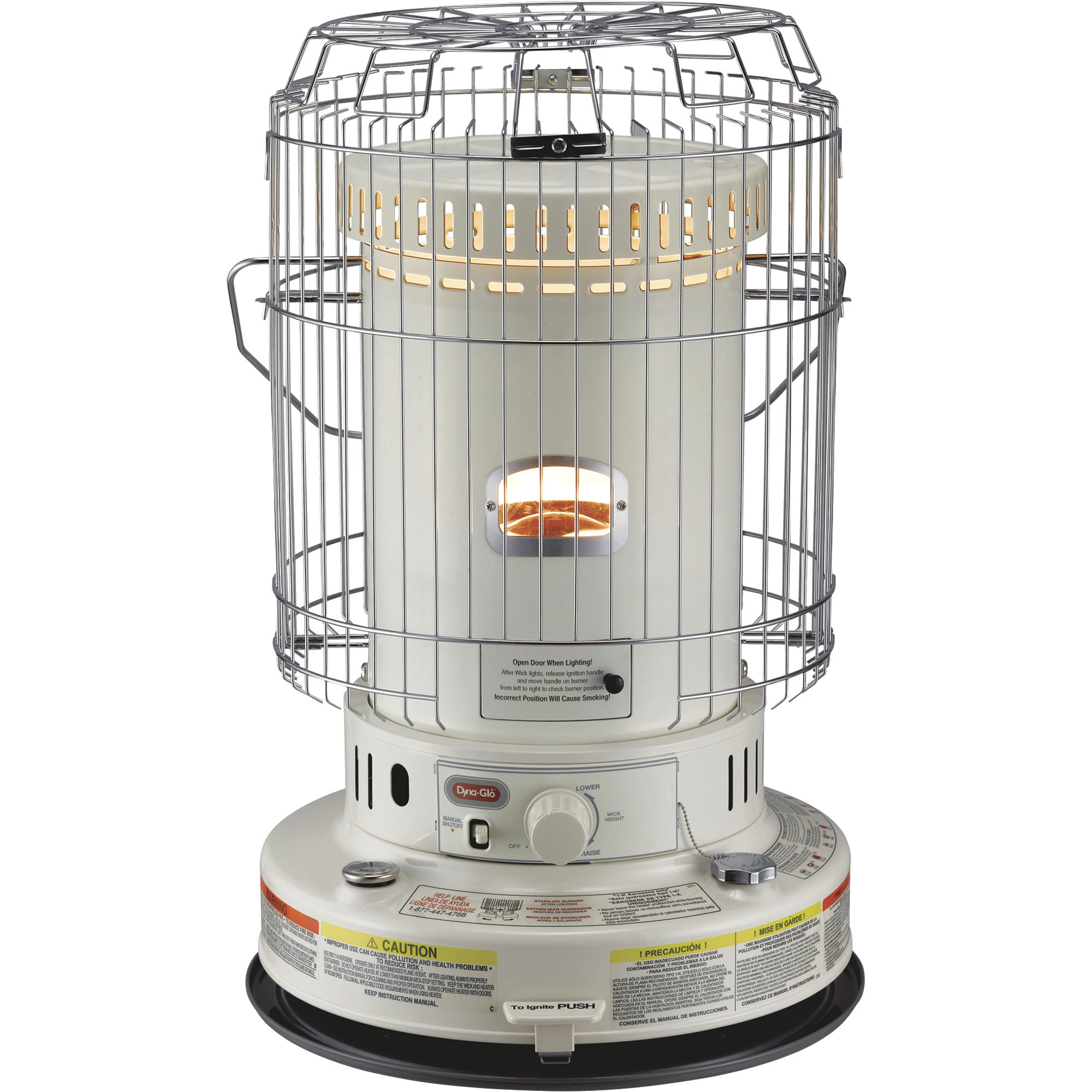 Dyna-Glo Indoor Kerosene Convection Heater, 23,800 BTU, 1,000 Sq. Ft. Heating Capacity, Model# WK95C8
